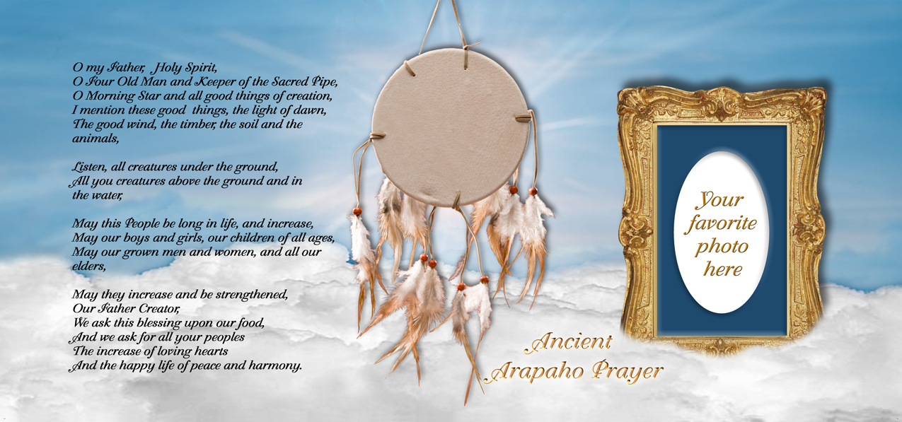Arapaho Prayer Blue
